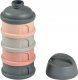 . BEABA Pojemniki na mleko w proszku 4 komory mineral grey/pink (opakowanie zbiorcze 6 szt.) 2