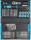 Hazet Hazet SmartCase socket and bit set 2200SC-32, 59 pieces (black/blue, 1/4, with reversible ratchet) 1
