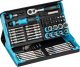 Hazet Hazet SmartCase socket and bit set 2200SC-32, 59 pieces (black/blue, 1/4, with reversible ratchet) 2