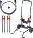 Einhell Einhell transport and hose trolley, for cordless hose reel GE-HR 18/30 (grey, tool-free insertion of the hose reel) 6