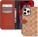 Coach Coach Folio Signature C Case - Etui 2w1 z klapką iPhone 15 Pro Max (Tan) 1