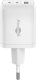 Ładowarka Goobay goobay USB-C fast charger Nano, PD, GaN, 65 watts (white, 1x USB-A, 2x USB-C PD, Charge 3.0) 5