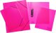Herma HERMA Schnellhefter A4 neon pink Polypropylen 3St. 3