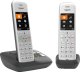 Telefon stacjonarny Gigaset CE575A Duo Czarny 2