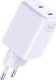 Ładowarka 3MK 3mk Hyper Charger PD 45W+USB Cable C to C White 3