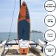 Hedo Deska SUP pompowana Model BEACH DOLPHIN + akcesoria 3