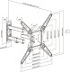 Vision Uchwyt ścienny na monitor 37" - 60" (VFM-WA4X4/3) 3