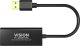 Adapter USB Vision USB-A - RJ-45 Czarny  (TC-USBETH/BL) 7