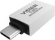 Adapter USB Vision USB-A - USB-C Biały  (TC-USBC3A) 1