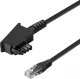 S-Impuls Router-Anschlusskabel TAE(F) auf RJ45,10m (PIN 4+5 am RJ45-St) 1