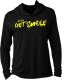 Triton GASPARI NUTRITION Slim Hoodie - Black - Lekka bluza z kapturem 1