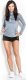 Triton KEVIN LEVRONE Longsleeve Woman's - Half-zip Grey 2