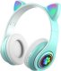Słuchawki ATL ZS7D Słuchawki bt 5.0 led turkus uszy 2