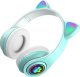 Słuchawki ATL ZS7D Słuchawki bt 5.0 led turkus uszy 4