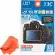 JJC Zestaw osłon LCD Canon EOS 70D poliwęglanowa 1