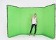 Lastolite Tło Lastolite Panoramic Chromakey Green 4m z ramą 1