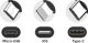 BRDRC KABEL NYLONOWY OTG DO KONTROLERA DRONA DJI MAVIC AIR 2 MINI 2 3 4 PRO -  IPHONE LIGHTNING 15CM 8