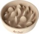Dingo Bambus Miska dla Psa Spowalniająca Beż 1430ml 22cm 1