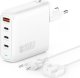 Ładowarka 4smarts Ładowarka GaN Flex Pro 100W 3 USB-C+1 USB-A biały 1