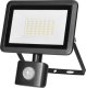 Naświetlacz Orno FARO S LED naświetlacz z PIR 30W, 2400lm, IP44, 4000K, aluminium + szkło 1