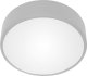 Lampa sufitowa Orno OVO plafon 3xE27, 3x24W, szara stal, klosz plastikowy matowy, IP54, ? 400 1