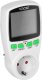 Orno Jednotaryfowy watomierz, kalkulator energii z wyświetlaczem LCD, jedna taryfa, wbudowany akumulator, wersja Schuko 4