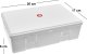 Anplast Apteczka pojemnik na Leki 26 x 17 x 8cm White 2,5L 2