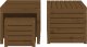 Skrzynia ogrodowa vidaXL 4-cz. zestaw skrzyń ogrodowych, miodowy brąz, drewno sosnowe 6