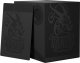 Dragon Shield Pudełko na karty talię Pokemon Commander MtG Magic czarne Double Deck Shell Shadow Black 1