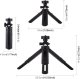 Lampa pierścieniowa Puluz LED žiedinė lempa 12cm, su trikoju stovu iki 14.5cm, USB 2