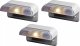 Ansult 3x Lampa solarna na balustradę poręcz płot mała biała 8x4,5x4,3cm 3x Lampa solarna na balustradę poręcz płot mała biała 8x4,5x4,3cm 1