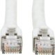 Eaton Eaton Tripp Lite Series Cat8 25G/40G Certified Snagless Shielded S/FTP Ethernet Cable (RJ45 M/M), PoE, White, 6 ft. (1.83 m) - Patch-Kabel - RJ-45 (M) zu RJ-45 (M) - 1.829 m - S/FTP - CAT 8 - ohne Haken, robust - weiss 3