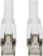 Eaton Tripp Lite Series Cat8 25G/40G Certified Snagless Shielded S/FTP Ethernet Cable (RJ45 M/M), PoE, White, 20 ft. (6.09 m) - Kabel do patch panelu - RJ-45 (M) do RJ-45 (M) - 6.096 m - S/FTP - CAT 8 - bez zaczepu, solidny - biały 1