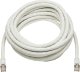 Eaton Tripp Lite Series Cat8 25G/40G Certified Snagless Shielded S/FTP Ethernet Cable (RJ45 M/M), PoE, White, 20 ft. (6.09 m) - Kabel do patch panelu - RJ-45 (M) do RJ-45 (M) - 6.096 m - S/FTP - CAT 8 - bez zaczepu, solidny - biały 2