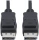 Kabel Eaton Tripp Lite Series DisplayPort 1.4 Cable with Latching Connectors 8K (M/M) Black 6 ft. (1.8m) - Kabel DisplayPort - DisplayPort (M) do DisplayPort (M) - DisplayPort 1.4 - 1.83 m - czarny 1
