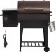 vidaXL Grill na pellet, z dolną półką, czarny, 94 cm, żelazo 3
