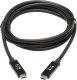 Kabel USB Eaton Tripp Lite Thunderbolt 3 Cable 40 Gbps Active 5A 100W PD 4K USB C M/M 2M Black - USB-Kabel - 24 pin USB-C (M) zu 24 pin USB-C (M) - Thunderbolt 3 - 5 A - 2 m - 4K Unterstutzung, aktiv, USB-Stromversorgung (5A, 100 W) - Schwarz 2