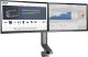 Eaton Tripp Lite Dual-Display Monitor Arm with Desk Clamp and Grommet - Height Adjustable, 17" to 27" Monitors - Befestigungskit - fur 2 LCD-Displays - Stahl - Schwarz - Bildschirmgrosse: 43.2-68.6 cm (17"-27") - Klemmmontage, Tulle, Tischmontage 9
