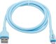 Kabel USB Eaton Lightning - USB-A 1.83 m Niebieski (M100AB-006-S-LB) 2