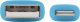 Kabel USB Eaton Lightning - USB-A 1.83 m Niebieski (M100AB-006-S-LB) 3