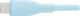 Kabel USB Eaton Tripp Lite Safe-IT USB-A to USB-C Antibacterial Cable, USB 2.0, Ultra Flexible (M/M), Light Blue, 6 ft. (1.8 m) - USB-Kabel - 24 pin USB-C (M) zu USB (M) - USB 2.0 - 91 cm - geformt, bis zu 480 Mbps - Hellblau - fur P/N: U222-004, U222-007 1