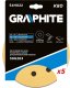 Graphite Papier ścierny na rzep 180 mm, K80, 5 szt., z 8 otworami do szlifierki 59G263 6