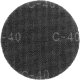 Graphite Siatka ścierna do gipsu na rzep 180 mm, K40, 5szt do szlifierki 59G263 2