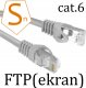 Lanberg Kabel sieciowy LAN do internetu RJ45 FTP 3m GOLD 2
