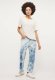 Mustang damska koszulka t-shirt ALINA C LINEN 1013788 2045 M 1