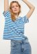 Mustang Mustang damska koszulka t-shirt ALINA C STRIPED 1013785 12435 M 5