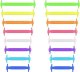 ATL DA10B Sznurowadła silikonowe bez          wiązania rainbow 1