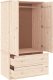 vidaXL Szafa ALTA, 90x55x170 cm, lite drewno sosnowe 2
