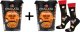 Soxo Męskie Skarpetki kolorowe SOXO OYAKATA Teriyaki w kubku + danie 4045 5