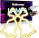 Dekoracja świąteczna Heckermann Neon Led Heckermann Wiszący Dzwonki 1